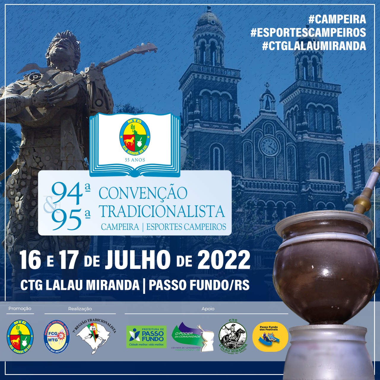 94ª e 95ª Convenções Tradicionalistas