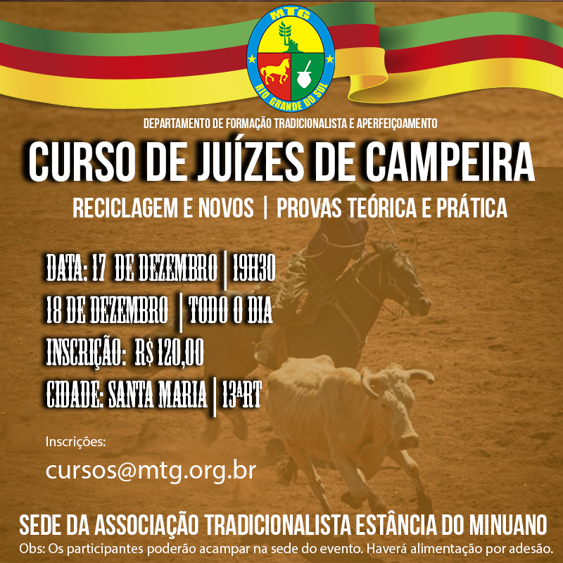 Curso par Juízes de Campeira