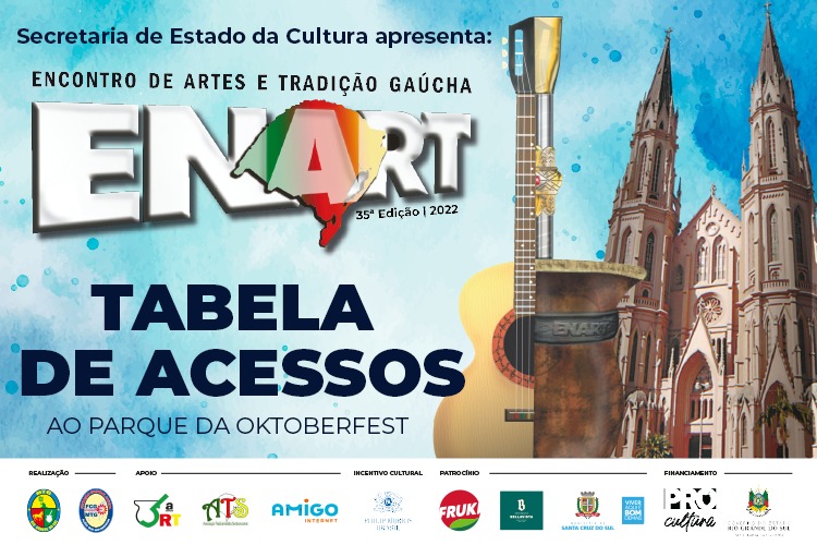 Ingressos para o ENART