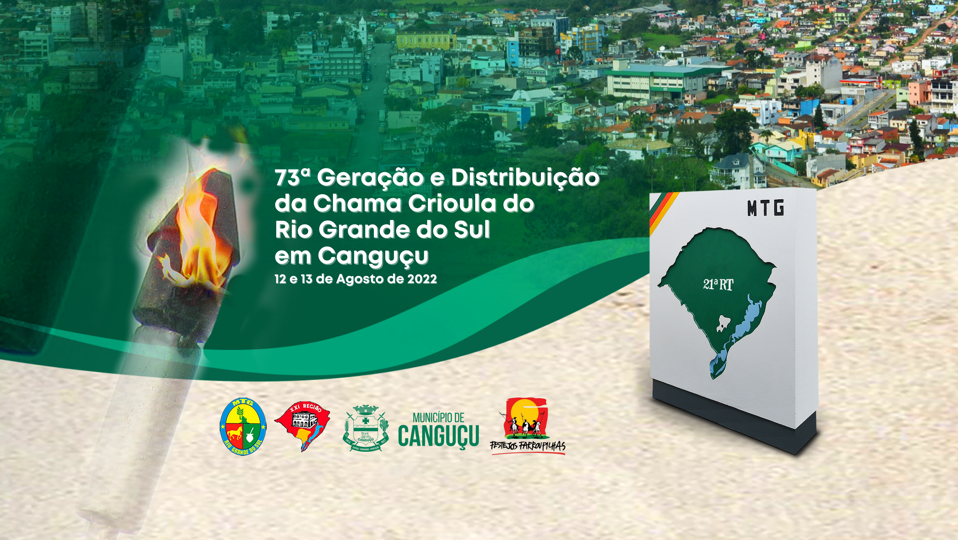 Acendimento da Chama dá início aos Festejos Farroupilhas 2022