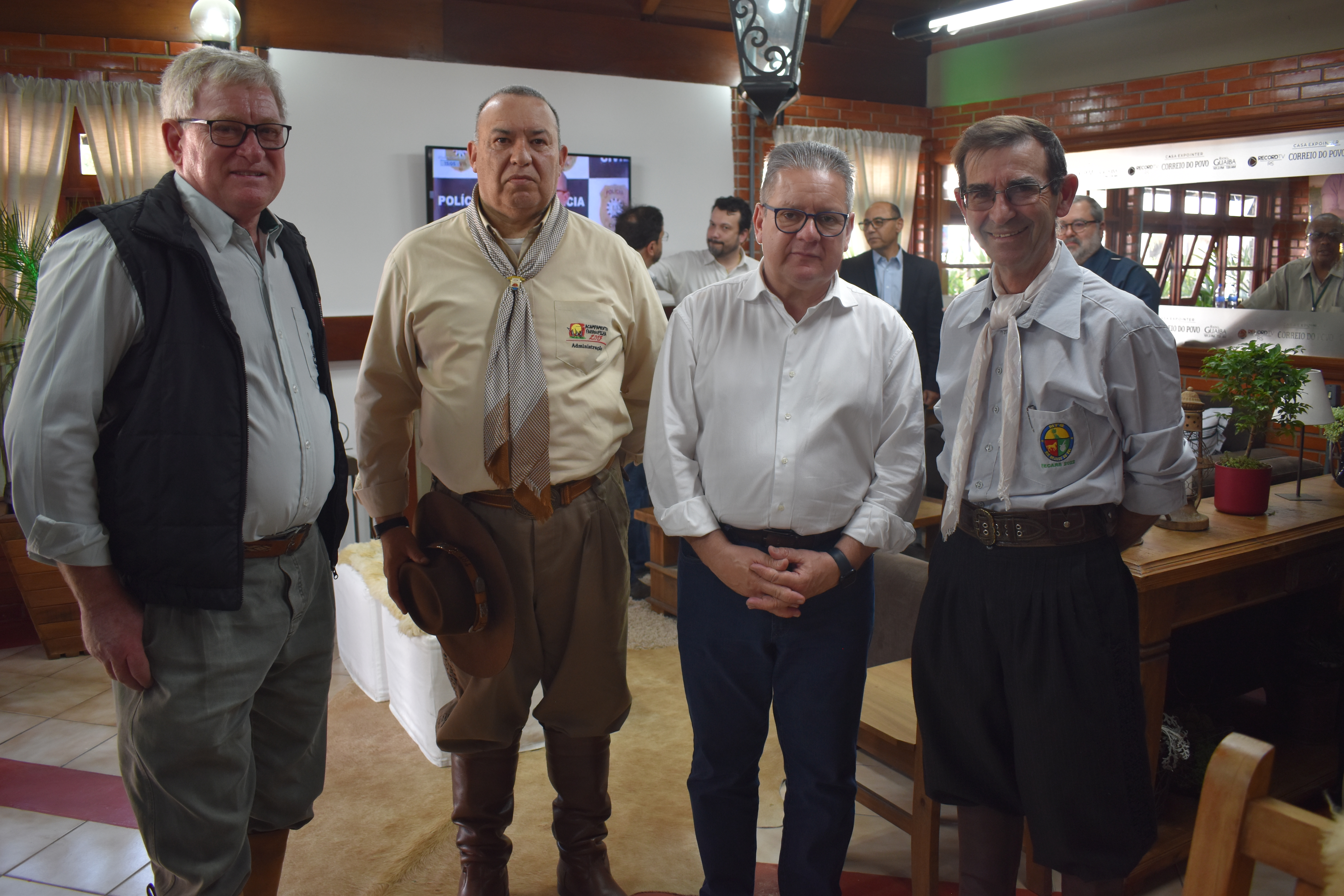 ​Presidente do MTG visita a Expointer