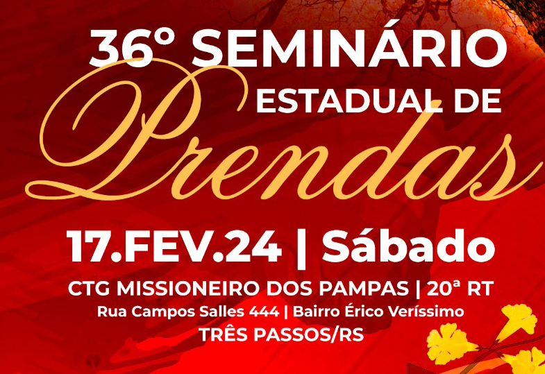 36º Seminario Estadual de Prendas do RS